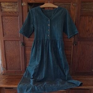 Hand-dyed Alder Dress